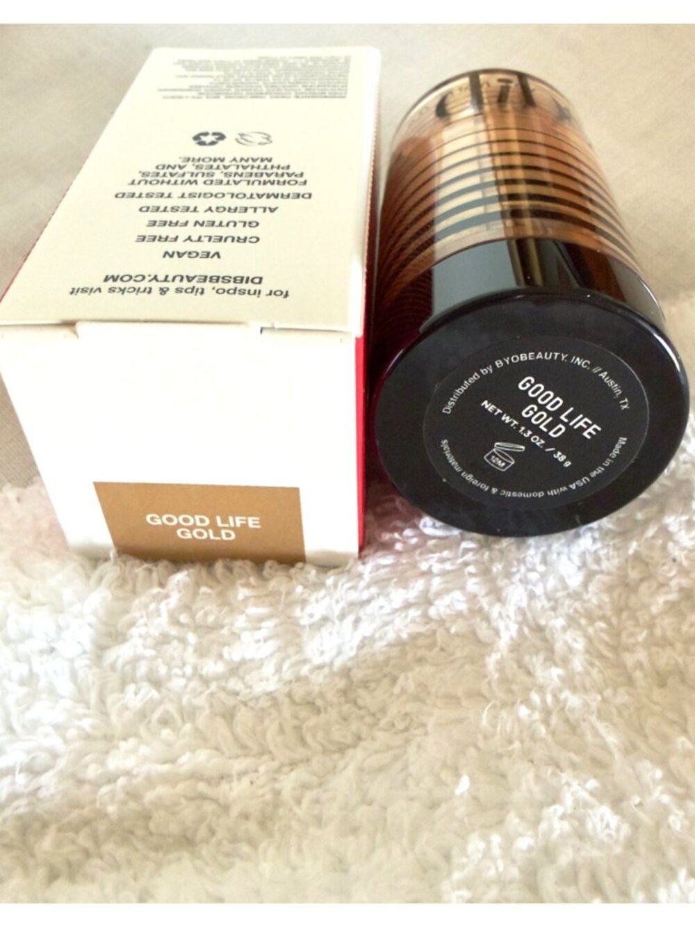 DIBS Status Stick Face and Body Highlighter Good Life Gold 38g - Picture 3 of 9
